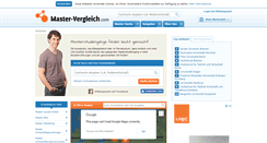Desktop Screenshot of master-vergleich.com
